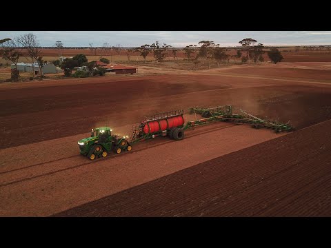 🇦🇺 XXL SEEDING in AUSTRALIA | X2 JOHN DEERE 9RX | 24M SEEDER