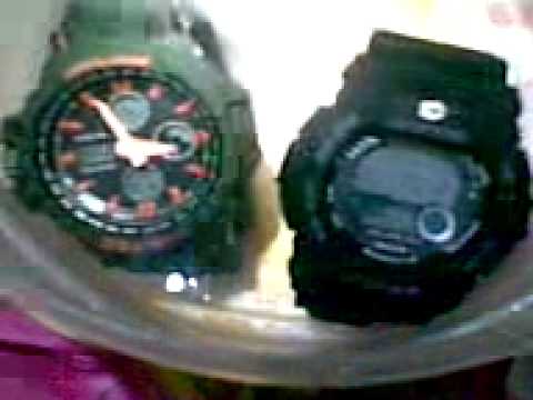 Digitec watch vs G-Shock watch