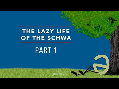 1 Schwa-English is a stress based language