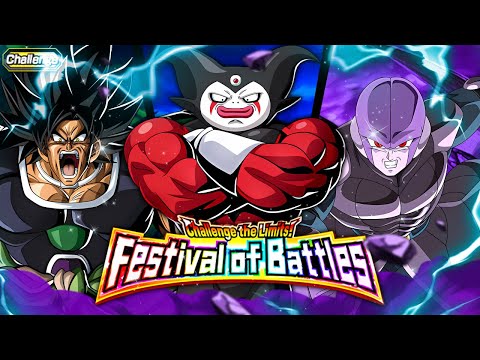 GOMAH, BROLY & HIT EXTREME CLASS MISSION VS. CHALLENGE THE LIMITS! FESTIVAL OF BATTLES! (Dokkan)