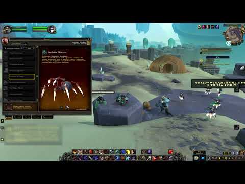 WoW Ineffable Skitterer - Mount Protoform Synthesis (Zereth Mortis Preview)