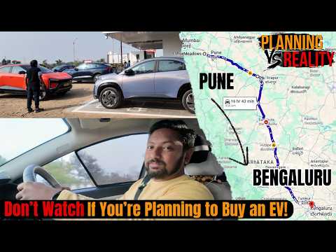 Pune to Bangalore in Tata Curvv EV