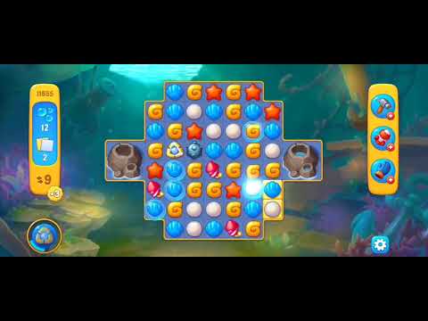 Fishdom Easy Level 11655 (with Double Lightning Booster) @choraelmin