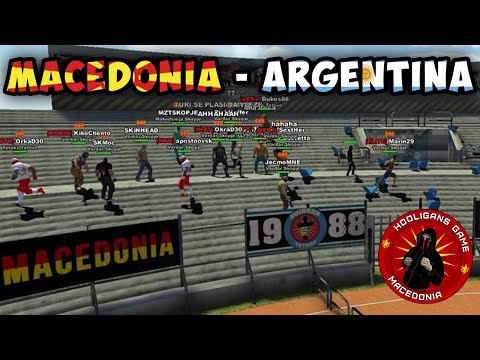 HooligansGame | Macedonia 6-0 Argentina