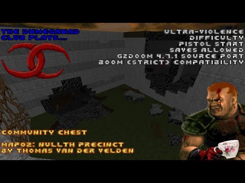 DWMegawad Club Playthrough: Community Chest (+MIDI Pack) - MAP02 - Nullth Precinct