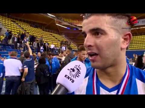 Illias el Attabi na FC Eindhoven - FCK/De Hommel