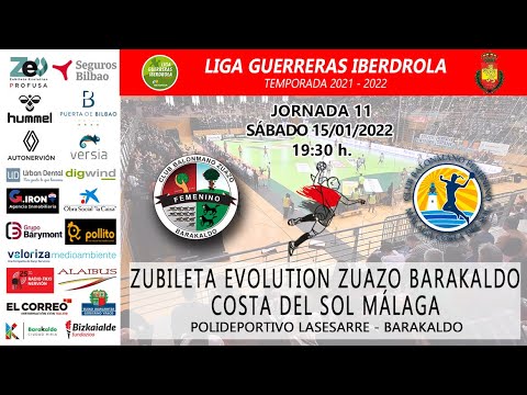 Liga Guerreras Iberdrola | Jornada 11 | Zubileta Evolution Zuazo Barakaldo - Costa del Sol Málaga