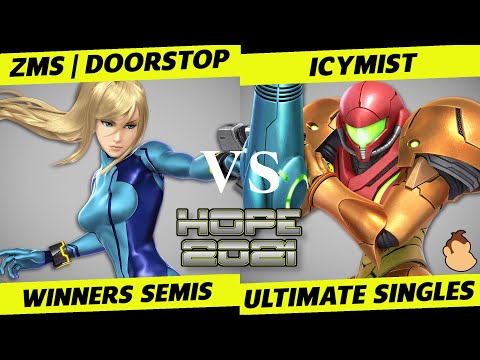 HOPE 2021 Winners Semi Finals - ZMS | Doorstop (ZSS) vs. IcyMist (Donkey Kong, Samus) - SSBU