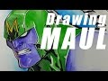 Traditional Art MAUL Time Lapse
