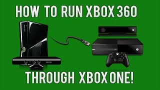 HOW TO RUN XBOX 360 CONSOLE THROUGH XBOX ONE VIA TV APP (VOICE TUT)