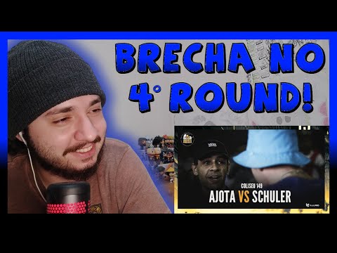 (DEU TRETA NO 4° ROUND 🔥🤯) SCHULER X AJOTA - 2° FASE - BATALHA DO COLISEU - EDIÇÃO 149 | REACT BAUEB