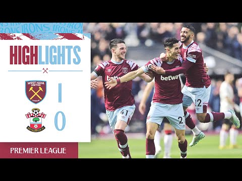 West Ham 1-0 Southampton | Aguerd's First Hammers Goal Secures Vital Win | Premier League Highlights