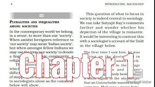 Pluralities And Inequalities Among Societies, Chapter 1 , Sociology 11th