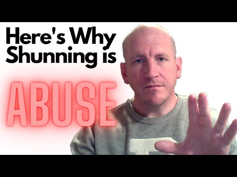 Shunning is Psychological Bullying and Physiological Abuse