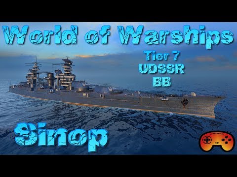 Sinop T7 RU BB angespielt in World of Warships auf Deutsch