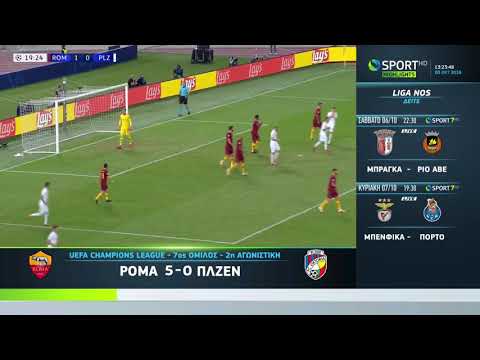 AS Associazione Sportiva Roma 3-0 FC Viktoria Plze...