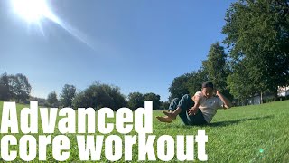 Advanced core 【Workout】チャレンジングな体幹トレ【筋トレ】【ASMR】