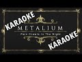 PAIN CRAWLS IN THE NIGHT - METALIUM - LIVE WOA 2003 (KARAOKE)