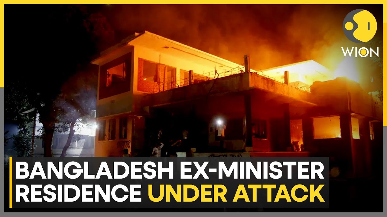 Bangladesh Violence: Ex-Minister Claims Attack on Residence ‘Planned by Yunus Govt’ | WION