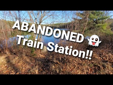 ABANDONED Train Station - Baldwinville MA