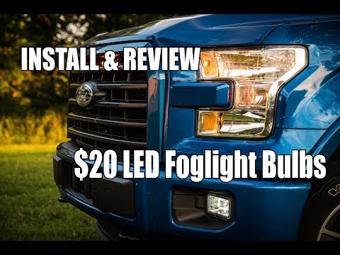 Install / Review: $20 LED Foglights For 13-17 F150 by SeaLight