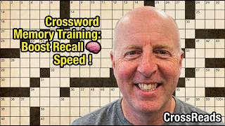 Crossword Memory Training: Boost Recall Speed! 🧠 | CrossReads (Video 65)