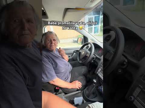 Kad je trebala da vozi onda je skontala 😂 #shorts #balkan #comedy