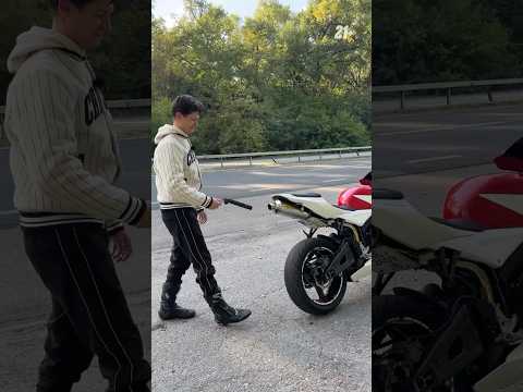 Звук без заглушки Honda CBR 600 RR