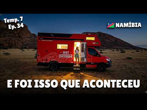 Passamos uma noite ISOLADOS NO MOTORHOME na África