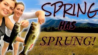 Early Spring Bass Fishing (Blue Ridge Mountains)