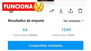 Como ganhar muitos votos nas enquetes do Instagram