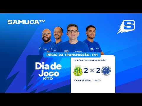 MIRASSOL X CRUZEIRO AO VIVO NA SAMUCA TV | 3ª RODADA DO CAMPEONATO BRASILEIRO