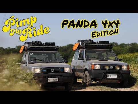 Fiat Panda 4x4 double trouble! Offroad Räder, Dachträger und co. für die kleinen Monster 😍