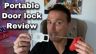 Portable Door Lock Review - Winonly