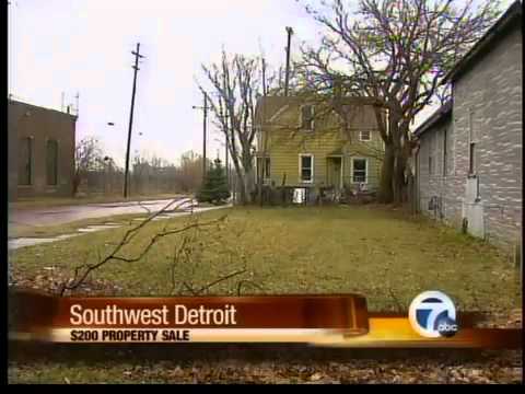 Mayor announces $200 lot sale in Detroit