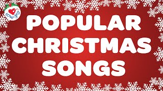 Top Popular Christmas Songs and Carols with Lyrics Playlist 🎅 Merry Christmas Music 🎄