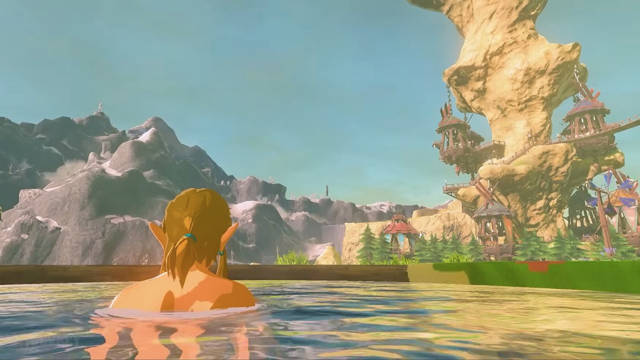 You Deserve A Regenerating Evening - Dreamy Zelda Music Hot Springs Ambience