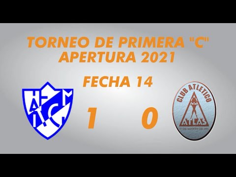 Primera "C" Apertura 2021 - Fecha 14 - Midland 1 Atlas 0 - Resumen