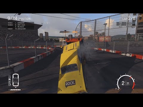 Wreckfest - Figure 8 Banger Race Gameplay & Replay