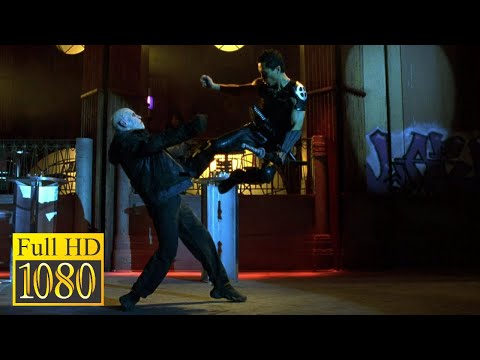 Wesley Snipes and Donnie Yen with a team are looking for Novak and his werewolves / Blade 2 (2002)