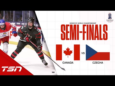 Canada vs. Czechia FULL HIGHLIGHTS | 2024 IIHF Women's World Championship Semi-Final