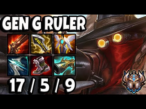 Jhin vs Varus ADC [ Gen G Ruler ] Korea Challenger Patch 11.15 ✅