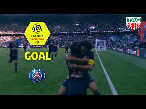 Goal MARQUINHOS (12') / Paris Saint-Germain - Amiens SC (5-0) (PARIS-ASC) / 2018-19