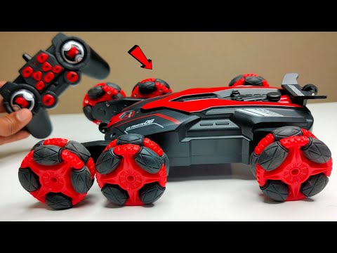 RC Telescopic Fastest Lazer Stunt Car Unboxing & Testing - Chatpat toy tv