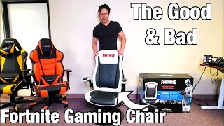 Fortnite HIGH STAKES-R Racing Style Gaming Rocker Chair Review (The Good & Bad)