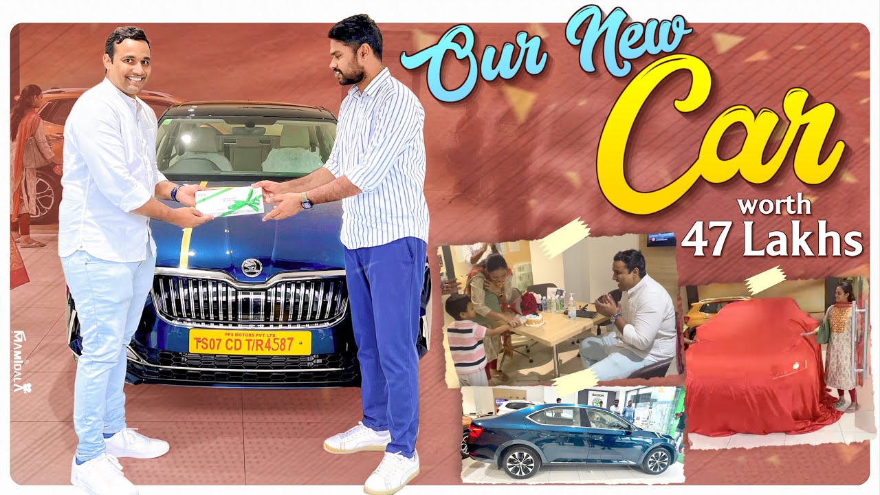 Our New Car || SKODA SUPERB || Dream Come True 😍|| @Dr.Sneha tanoj || #ournewcar #skoda