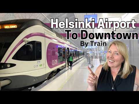 🇫🇮 How to Take the Train from Helsinki Airport to City Center