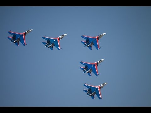 Russian Knights Su-27 Part 1. Repülőnap Kecskemét 2013.08.03. (Russkije Vityazi - Orosz Vitézek)