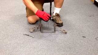 Setting Conibear 220 with basic setters and using Safety Gripper.