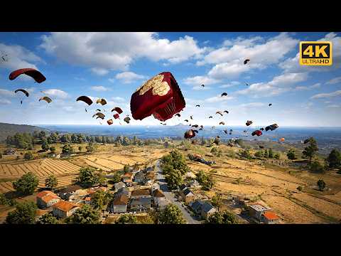 PUBG PC : New Erangel Heavy Snow RTX 5090 Gameplay (No Commentary)